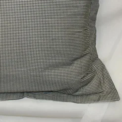 Ellis Curtain Logan Check High Quality Fabric Perfect Decorative Reversable Toile Print Toss Pillow - 17x17", Black 6 Ellis Curtain Logan Check High Quality Fabric Perfect Decorative Reversable Toile Print Toss Pillow - 17x17", Black -Ellis Curtain Shop 730462782946 ELLIS 2