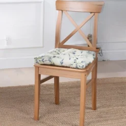 Ellis Vintage Unique Medium Scale Printed Vine Pattern Poly Filled Non Skid Backing Chairpad -Ellis Curtain Shop GUEST 0f2a82ee 9fe1 48ab 905d 517fe3680992