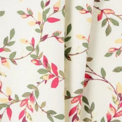 Ellis Vintage Stylish Medium Scale Printed Vine Pattern 1.5" Rod Pocket Tailored Swag 56"x36" Pecan -Ellis Curtain Shop GUEST 2f5aa0ae 439e 4865 9c29 856b1fe11201