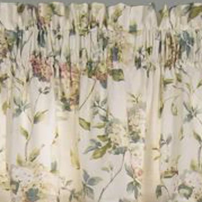 Ellis Curtain Abigail High Quality Water Proof Room Darkening Blackout Tailored Window Valance - 80x15", Multi 2 Ellis Curtain Abigail High Quality Water Proof Room Darkening Blackout Tailored Window Valance - 80x15", Multi - Image 2