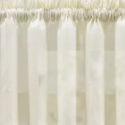 Ellis Curtain Shadow Stripe 1.5" Rod Pocket Tailored Valance For Windows 82" X 12" Natural -Ellis Curtain Shop GUEST 6a770eb6 3ed5 40e0 94d5 6e25791e9486