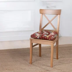 Ellis Bella Rose Elegant Medium Scale Printed Floral Pattern Non-Skid Chair Pad 9 Ellis Bella Rose Elegant Medium Scale Printed Floral Pattern Non-Skid Chair Pad -Ellis Curtain Shop GUEST 7188b6ce d045 4d26 a40b ef0afdaf45a2