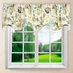 Ellis Curtain Brissac High Quality Room Darkening Solid Natural Color Lined Scallop Window Valance - (70"x17") 6 Ellis Curtain Brissac High Quality Room Darkening Solid Natural Color Lined Scallop Window Valance - (70"x17") -Ellis Curtain Shop GUEST 87ca8ddf 8cef 40d0 8303 4e2b4cf76662