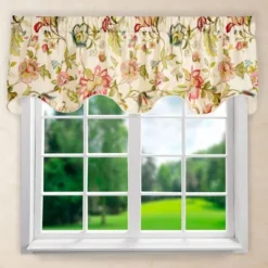 Ellis Curtain Brissac High Quality Room Darkening Solid Natural Color Lined Scallop Window Valance - (70"x17") 7 Ellis Curtain Brissac High Quality Room Darkening Solid Natural Color Lined Scallop Window Valance - (70"x17") -Ellis Curtain Shop GUEST 95c9712d 2a15 4748 9919 a1e59844f357
