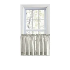 Ellis Curtain Plaza Classic Ticking Stripe Printed On Natural Ground 1.5" Rod Pocket Tailored Tiers Sage 7 Ellis Curtain Plaza Classic Ticking Stripe Printed On Natural Ground 1.5" Rod Pocket Tailored Tiers Sage -Ellis Curtain Shop GUEST 9ae1c7e4 902c 4981 8880 d9b7cf9e5bf8