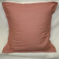 Logan Check Decorative Reversible Toile Print Toss Pillow 17" X 17" By Ellis Curtain