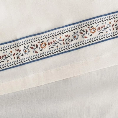 Ellis Curtain Richmark 1.5" Rod Pocket Tailored Valance For Windows 70" X 15" Natural 3 Ellis Curtain Richmark 1.5" Rod Pocket Tailored Valance For Windows 70" X 15" Natural - Image 3