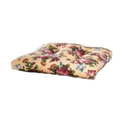 Ellis Bella Rose Excusive Medium Scale Printed Floral Pattern Non-Skid Chair Pad -Ellis Curtain Shop GUEST bc887268 7145 4949 9a80 7911014dc5bd