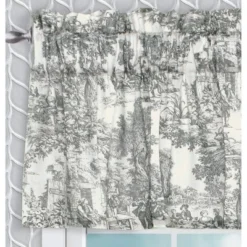 Victoria Park Water Proof Blackout Tailored Window Valance 70in X 12in By Ellis Curtain