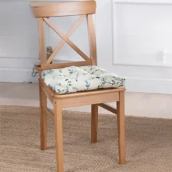 Ellis Vintage Unique Medium Scale Printed Vine Pattern Poly Filled Non Skid Backing Chairpad -Ellis Curtain Shop GUEST c5b2073f 4f31 4489 8424 a3b32de6cac4