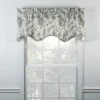 Ellis Curtain Artissimo D.Filler 3" Rod Pocket Self Cord Bottom Edge Valance For Windows 50" X 15" Mist